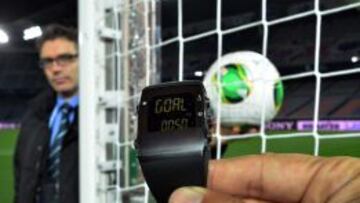UN MÉTODO. El 'GoalRef' es la forma por la que un microchip instalado en el balón indica si hay gol.