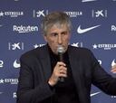 Quique Setién se sincera con el Barça y las vacas de su pueblo