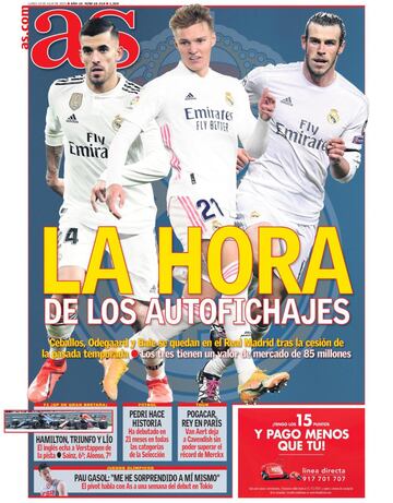 Las portadas de AS de julio