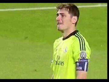 Durante 11 años, Real Madrid buscó ganar la Champions League; en 2014 por fin acabó la sequía y se adjudicó la décima; dicho logró lo enmarcó Iker con su rostro lleno de lágrimas de felicidad.