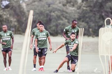 Atlético Nacional tuvo su primer entrenamientos antes de enfrentar a Millonarios en la Florida Cup. Los verdes trabajaron en el Omni Champions Gate.