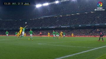 El debate en las redes arde: ¿hubo falta de Lenglet en el 2-3?