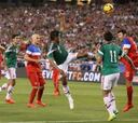 México remonta dos goles y empata ante Estados Unidos