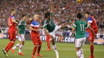 México remonta dos goles y empata ante Estados Unidos