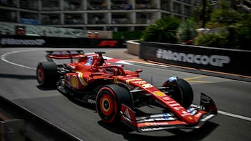Charles Leclerc (Ferrari SF-24). Montecarlo, Mónaco. F1 2024.