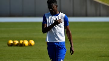 Imagen de Baba en un entrenamiento.