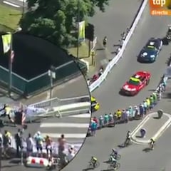 La durísima caída de Van Aert por la que dice adiós al Tour