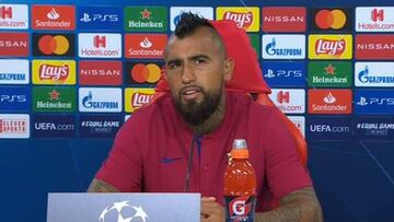 Vidal: "Lewandowski es extraordinario; Messi, de otro planeta"