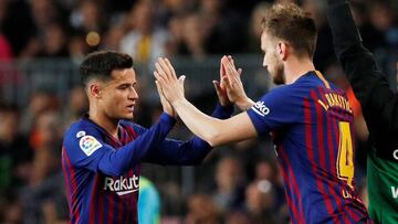 El Camp Nou dictará sentencia sobre Coutinho y Rakitic