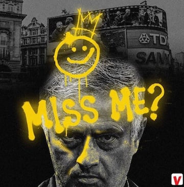 Los mejores memes de la vuelta de Mourinho a los banquillos