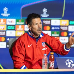 Simeone: “¿Exigencia? Siempre me intento acercar a lo que me piden mis superiores"