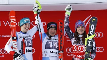 Flury se impone en Saint-Moritz y Vonn acaba lesionada