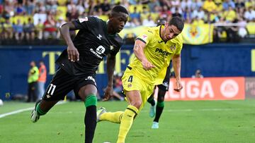 Luis Henrique, en el partido investigado ante el Villarreal.