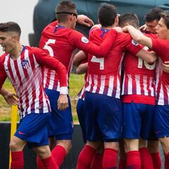 El Atleti B mantiene el liderato