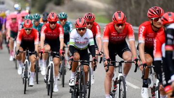 Nairo perdió el liderato en la quinta etapa de la Vuelta a Cataluña.