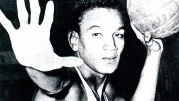 Johnny Báez, durante su etapa en el Real Madrid.