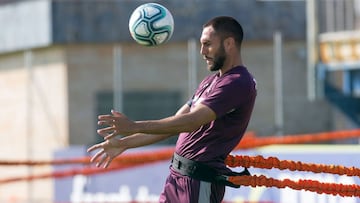 V&iacute;ctor Ruiz, en su periodo en Villarreal. 