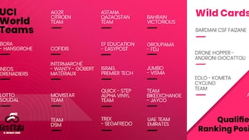 Bardiani, Androni y Kometa, los tres equipos invitados al Giro