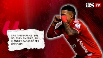 Cristian Barrios habla de su momento en América y de sus ganas de ser campeón