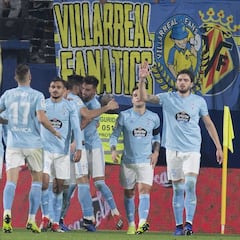 El Villarreal fue un talismán celeste en el último curso