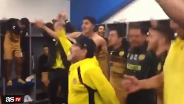 Maradona parties with Mexican team after reaching final