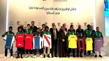 Nine Saudi international players come to the Spanish league