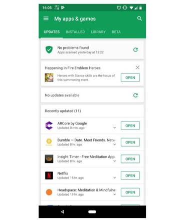 Google Play te avisará cuando se activen los eventos de tus juegos