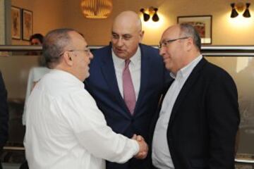 Alfredo Rela?o, ?ngel Garc赤a Col赤n.