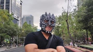 El luchador Dios del Inframundo (antes Drago): “La gente me puede gritar como quiera”