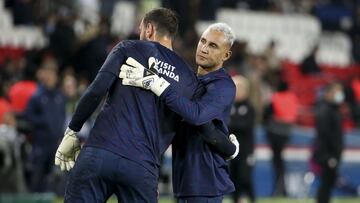 El entrenador del Par&iacute;s Saint Germ&aacute;n habl&oacute; sobre la lucha sobre Gianluigi Donnaruma y Keylor Navas en el arco del PSG; dijo que es inminente elegir a uno de los dos en el futuro