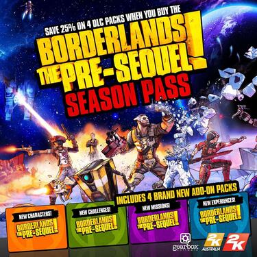 Detallado el Season Pass de Borderlands: The Pre-Sequel!