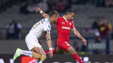 Pumas (1-1) Toluca: Resumen del partido y goles