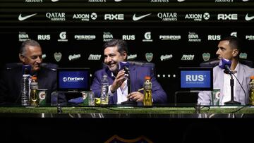 Así vivimos la presentación de Alfaro como DT de Boca