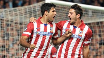 Diego Costa y Koke. 