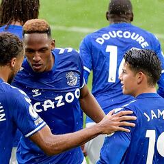 James y Mina, entre los más utilizados por Ancelotti