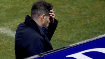 Simeone: "Qué buenos seríamos si marcásemos los penaltis"