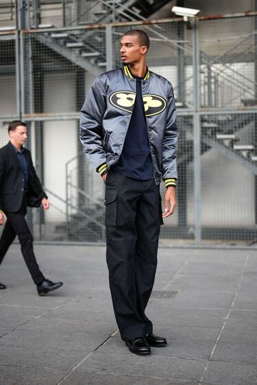 Victor Wembanyama durante el desfile de Louis Vuitton Menswear Primavera/Verano 2026, en el marco de la Semana de la Moda de París, el 24 de junio de 2025 en París, Francia.
