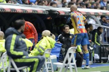 Abdennour se retira por una falta de Casemiro.