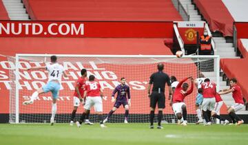 Hands? I don't have hands. Paul Pogba for Manchester United v West Ham United.