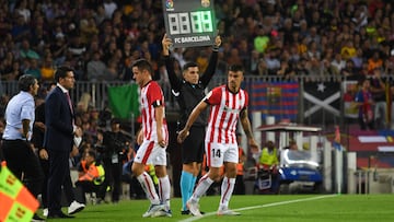 23/10/22 PARTIDO PRIMERA DIVISION
BARCELONA - ATHLETIC DE BILBAO
Dani Garcia por Ander Herrera CAMBIO 