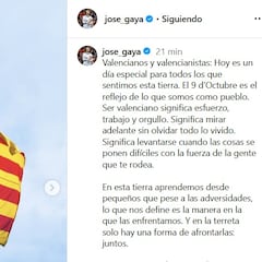 El doble mensaje de Gayà: “Lo que nos une es más fuerte que cualquier obstáculo”