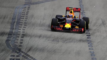 Verstappen en Singapur.