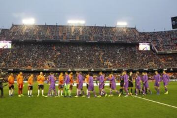 Valencia-Real Madrid en imágenes