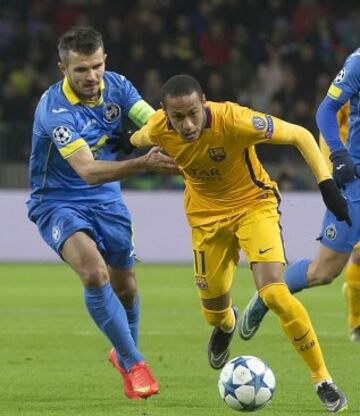 Volodko y Neymar.