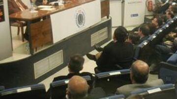 <b>DIRECTO. </b>El discurso de Odriozola destacó por su claridad.