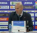 Zidane: "Jugando más directo en la segunda estuvimos mejor"