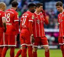Sin James, el Bayern empata 0-0 ante Hertha Berlín