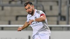 Jordi Amat, durante un partido del Eupen belga