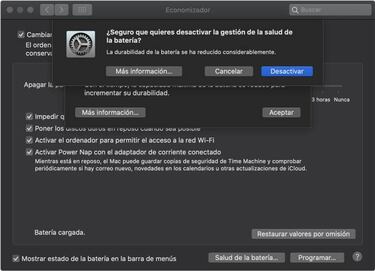 Actualiza a macOS Catalina 10.15.5 para tener más batería en tu Mac