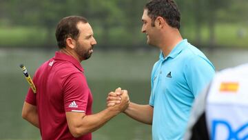 Sergio Garc&iacute;a y Jon Rahm.